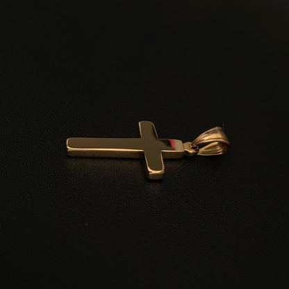 Credo—pendentif croix or
