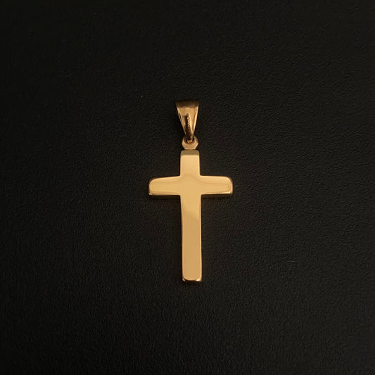 Credo—pendentif croix or